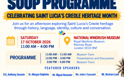 Celebrating Saint Lucia’s Creole Heritage at the National Windrush Museum – Saturday 17th October 2026